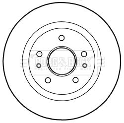 BORG & BECK Piduriketas BBD5277